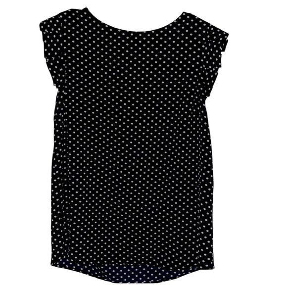 🌹MONTEAU DOT RUFFLED SLEEVES BLOUSE - Picture 1 of 5